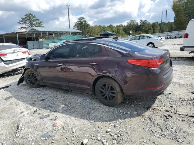 KNAGN4A77B5099048 - 2011 KIA OPTIMA EX MAROON photo 2