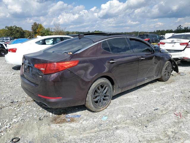 KNAGN4A77B5099048 - 2011 KIA OPTIMA EX MAROON photo 3