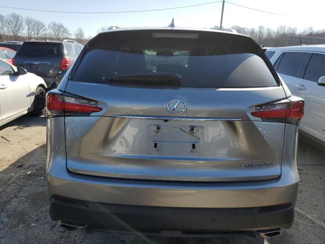 JTJYARBZ1F2011888 - 2015 LEXUS NX 200T GRAY photo 6