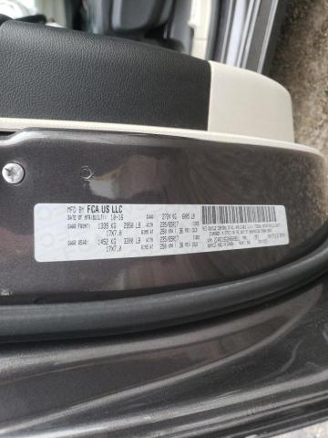 2C4RC1BG3HR609311 - 2017 CHRYSLER PACIFICA TOURING L Մոխրագույն լուսանկար 13