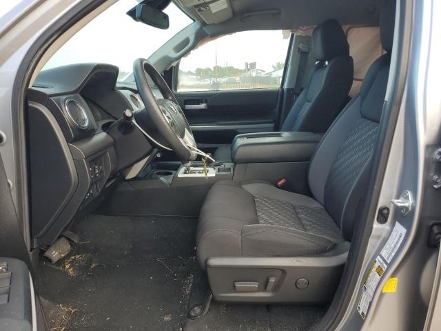 5TFRY5F18MX284973 - 2021 TOYOTA TUNDRA DOUBLE CAB SR/SR5 SILVER photo 7