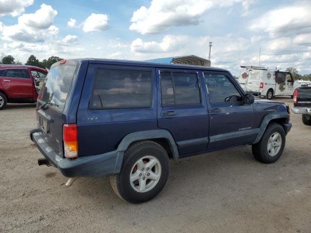 1J4FJ28S4VL565019 - 1997 JEEP CHEROKEE SE BLUE photo 3