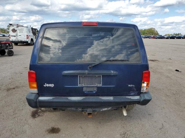 1J4FJ28S4VL565019 - 1997 JEEP CHEROKEE SE BLUE photo 6