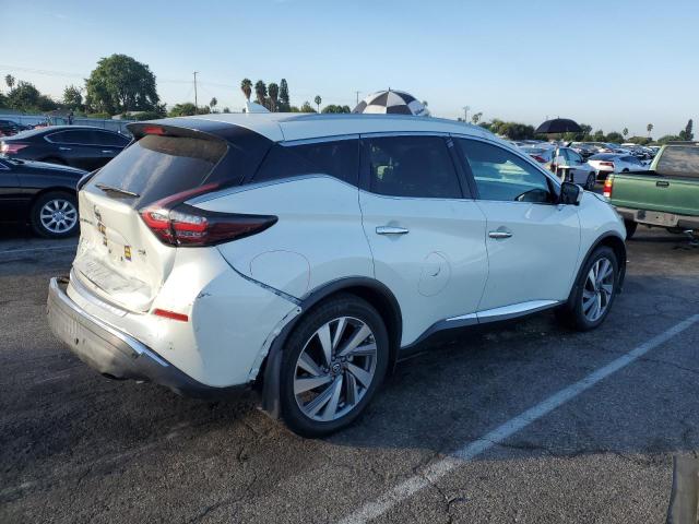 5N1AZ2CJ9MC102049 - 2021 NISSAN MURANO SL WHITE photo 3