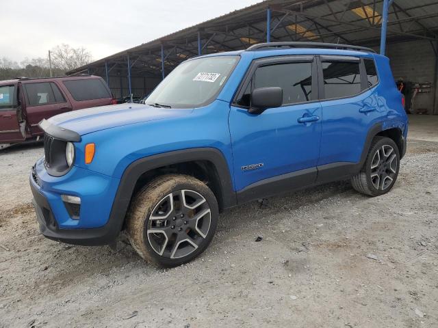 ZACNJBABXLPL70110 - 2020 JEEP RENEGADE SPORT Կապույտ լուսանկար 1