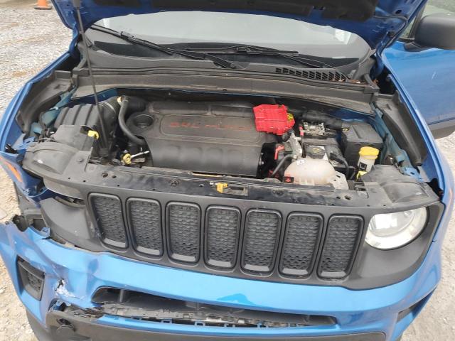 ZACNJBABXLPL70110 - 2020 JEEP RENEGADE SPORT Կապույտ լուսանկար 12
