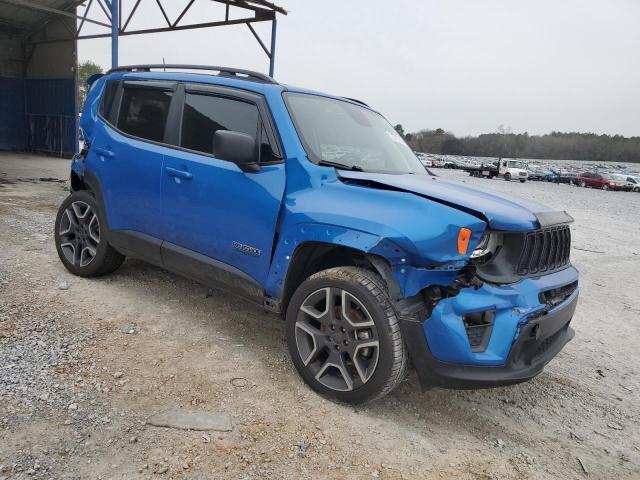 ZACNJBABXLPL70110 - 2020 JEEP RENEGADE SPORT Կապույտ լուսանկար 4