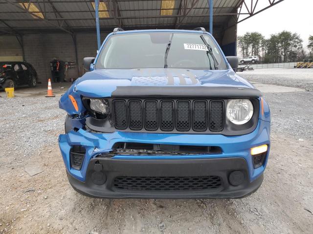 ZACNJBABXLPL70110 - 2020 JEEP RENEGADE SPORT Կապույտ լուսանկար 5