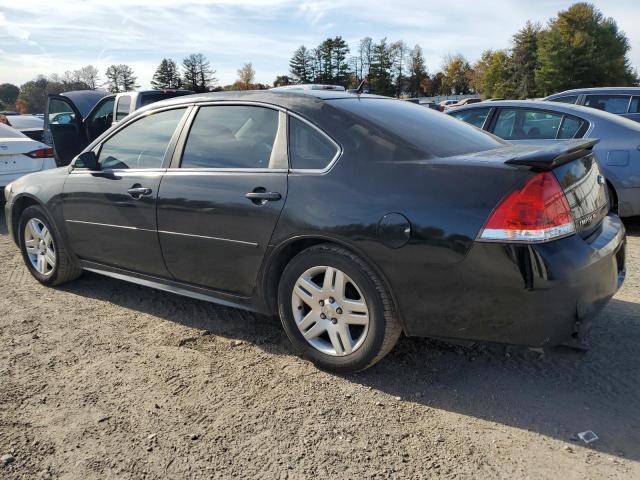 2G1WB5E30D1111249 - 2013 CHEVROLET IMPALA LT BLACK photo 2