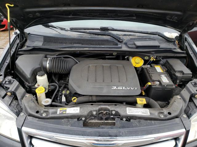 2C4RC1BG8ER325636 - 2014 CHRYSLER TOWN & COU TOURING Gris photo 12