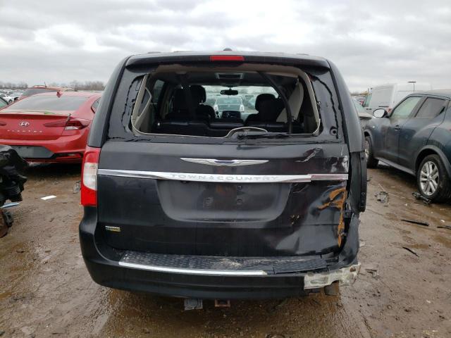 2C4RC1BG8ER325636 - 2014 CHRYSLER TOWN & COU TOURING Gris photo 6