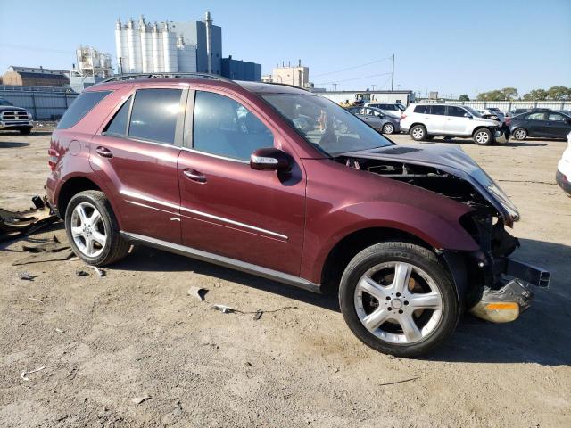 4JGBB86E28A358738 - 2008 MERCEDES-BENZ ML 350 BURGUNDY photo 4