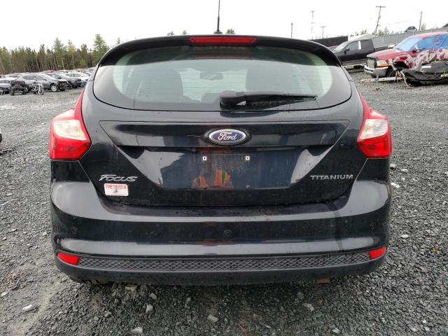 1FAHP3N25CL136482 - 2012 FORD FOCUS TITANIUM BLACK photo 6