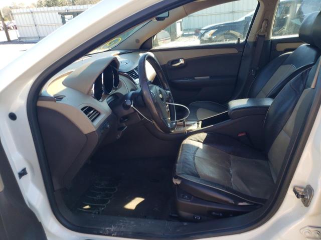 1G1ZE5E76AF101675 - 2010 CHEVROLET MALIBU LTZ თეთრი ფოტო 7