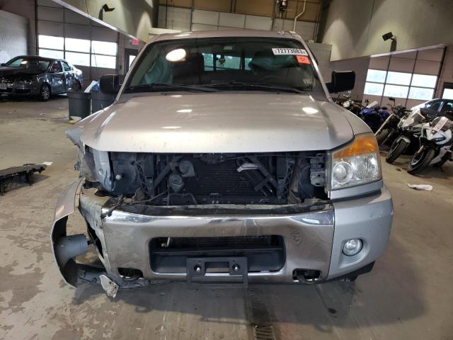 1N6AA0CCXFN506869 - 2015 NISSAN TITAN S SILVER photo 5