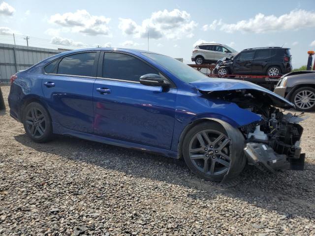 3KPF34AD3LE248054 - 2020 KIA FORTE GT LINE BLUE photo 4