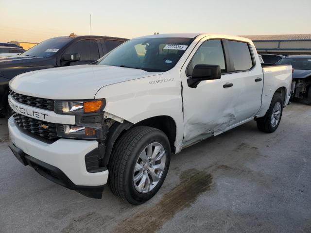 3GCPWBEH0KG229025 - 2019 CHEVROLET SILVERADO C1500 CUSTOM WHITE photo 1