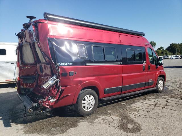 3C6MRVJGXME557888 - 2021 RAM PROMASTER 3500 HIGH წითელი ფოტო 4