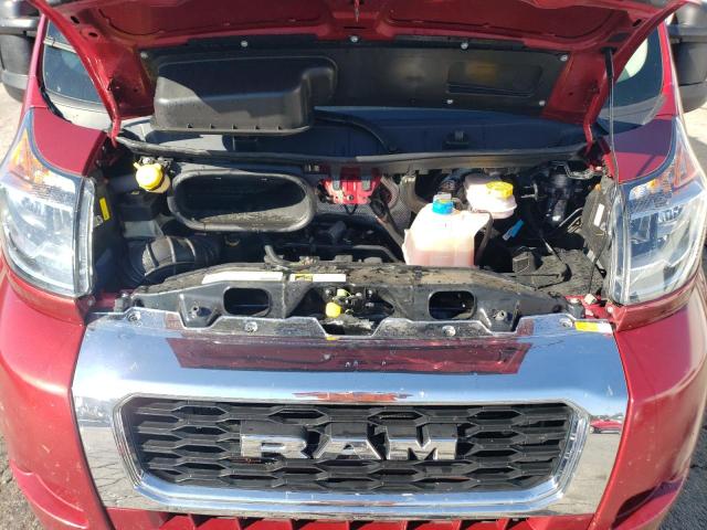 3C6MRVJGXME557888 - 2021 RAM PROMASTER 3500 HIGH წითელი ფოტო 7