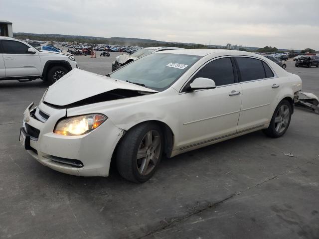 1G1ZC5E00CF343082 - 2012 CHEVROLET MALIBU 1LT WHITE photo 1