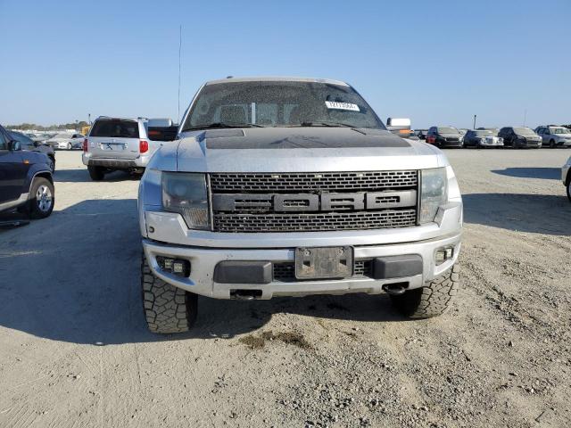 1FTFW1R6XDFA87673 - 2013 FORD F150 SVT RAPTOR SILVER photo 5