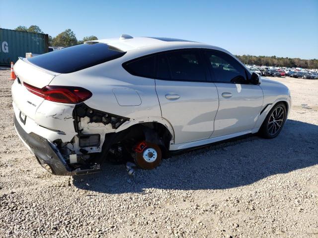 5UXCY6C02P9N60563 - 2023 BMW X6 XDRIVE40I WHITE photo 3