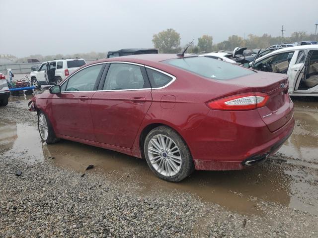 3FA6P0H9XER291225 - 2014 FORD FUSION SE RED photo 2