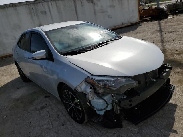 2T1BURHE5JC973447 - 2018 TOYOTA COROLLA L SILVER photo 4