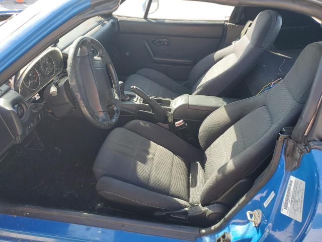 JM1NA3514L0156388 - 1990 MAZDA MX-5 MIATA BLUE photo 7