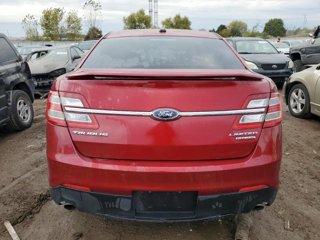 1FAHP2F80DG208499 - 2013 FORD TAURUS LIMITED RED photo 6