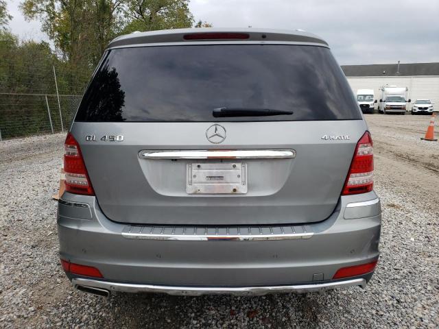 4JGBF7BE1AA543177 - 2010 MERCEDES-BENZ GL 450 4MATIC GRAY photo 6