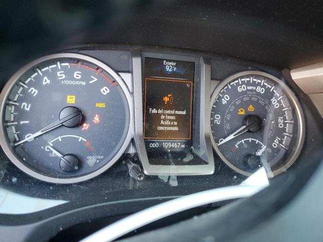 5TFRX5GN9GX061253 - 2016 TOYOTA TACOMA ACCESS CAB გრაფიტი ფოტო 9