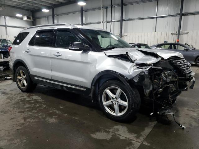 1FM5K8D89GGA01126 - 2016 FORD EXPLORER XLT SILVER photo 4