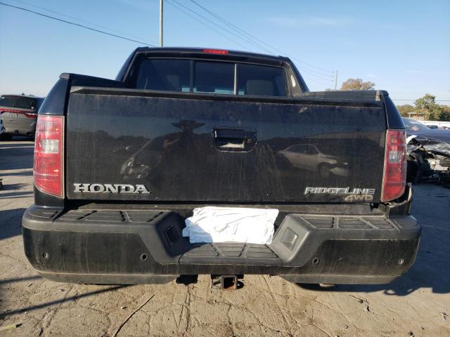 5FPYK16569B102771 - 2009 HONDA RIDGELINE RTL BLACK photo 6