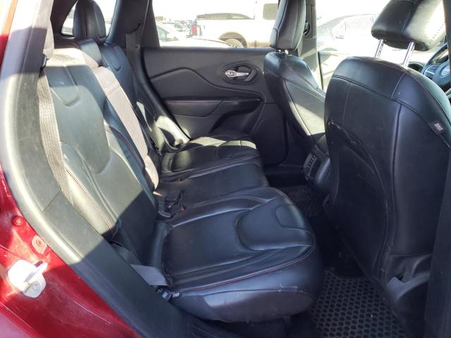 1C4PJMBS9EW189348 - 2014 JEEP CHEROKEE TRAILHAWK RED photo 10