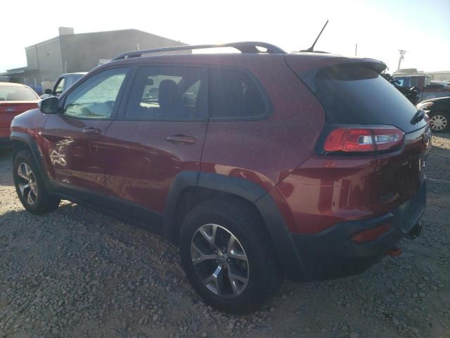 1C4PJMBS9EW189348 - 2014 JEEP CHEROKEE TRAILHAWK RED photo 2