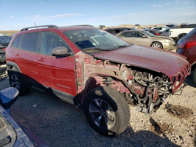 1C4PJMBS9EW189348 - 2014 JEEP CHEROKEE TRAILHAWK RED photo 4