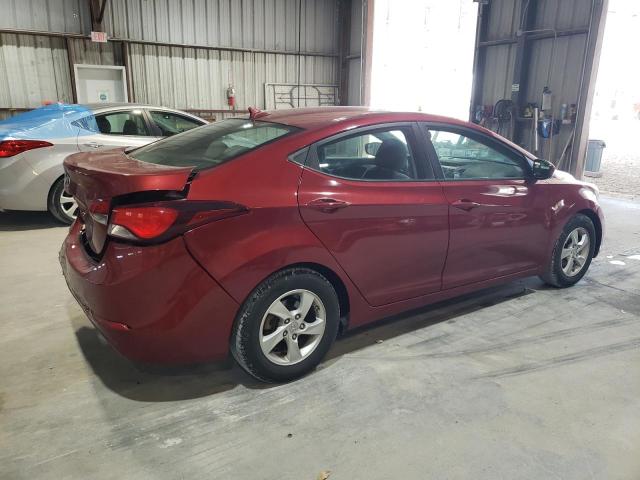 5NPDH4AE0FH601576 - 2015 HYUNDAI ELANTRA SE BURGUNDY photo 3