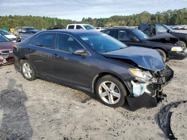 4T1BF1FK7DU249220 - 2013 TOYOTA CAMRY L GRAY photo 4