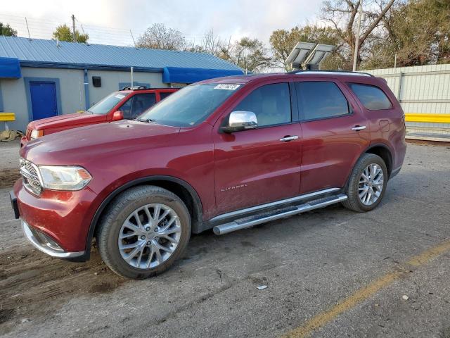 1C4SDJET9FC715162 - 2015 DODGE DURANGO CITADEL RED photo 1