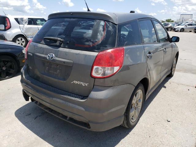 2T1KR32E74C310294 - 2004 TOYOTA COROLLA MA XR GRAY photo 4