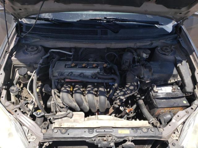 2T1KR32E74C310294 - 2004 TOYOTA COROLLA MA XR GRAY photo 7