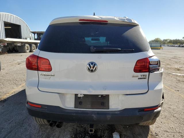 WVGBV7AX3CW542253 - 2012 VOLKSWAGEN TIGUAN S WHITE photo 6