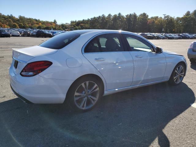 WDDWF4JB5JR354454 - 2018 MERCEDES-BENZ C 300 WHITE photo 3