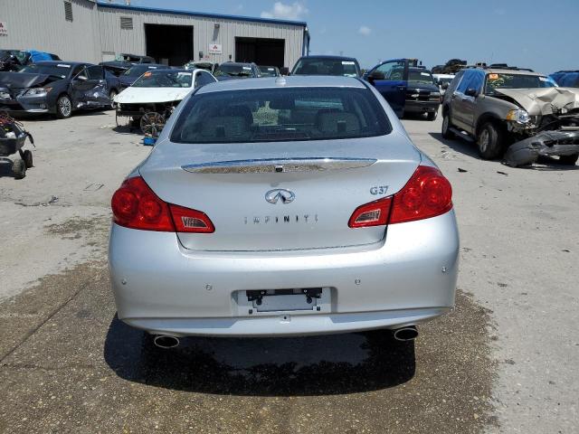 JN1CV6AP8BM304107 - 2011 INFINITI G37 BASE SILVER photo 6