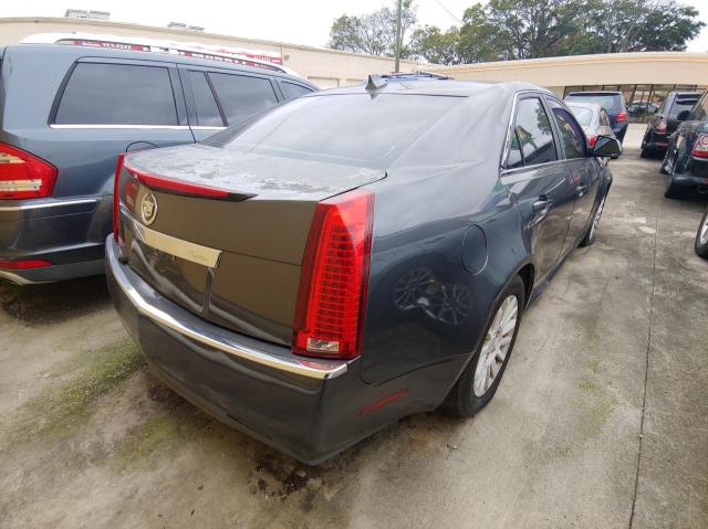 1G6DA5E5XC0123909 - 2012 CADILLAC CTS GRAY photo 4