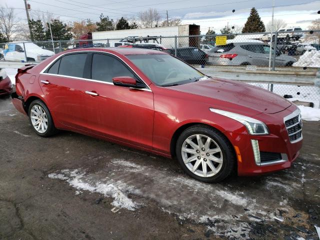 1G6AX5SX7E0191787 - 2014 CADILLAC CTS LUXURY COLLECTION RED photo 4