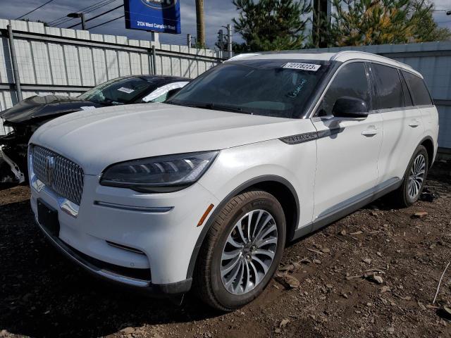 5LM5J7WC2PGL10755 - 2023 LINCOLN AVIATOR RESERVE WHITE photo 1