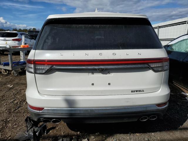 5LM5J7WC2PGL10755 - 2023 LINCOLN AVIATOR RESERVE WHITE photo 6