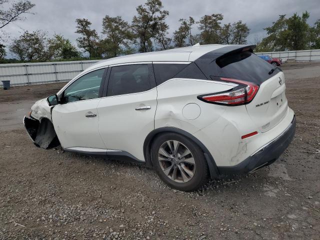 5N1AZ2MH3FN255691 - 2015 NISSAN MURANO S WHITE photo 2